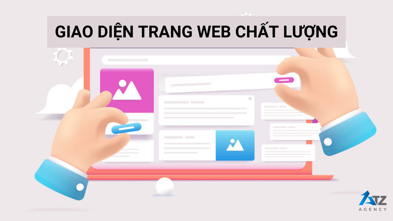 giao dien website chat luong