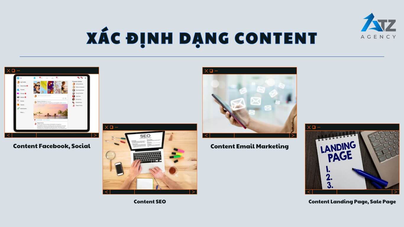 xac dinh cac dang content